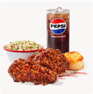 Original Honey BBQ 2 pc. Chicken Combo